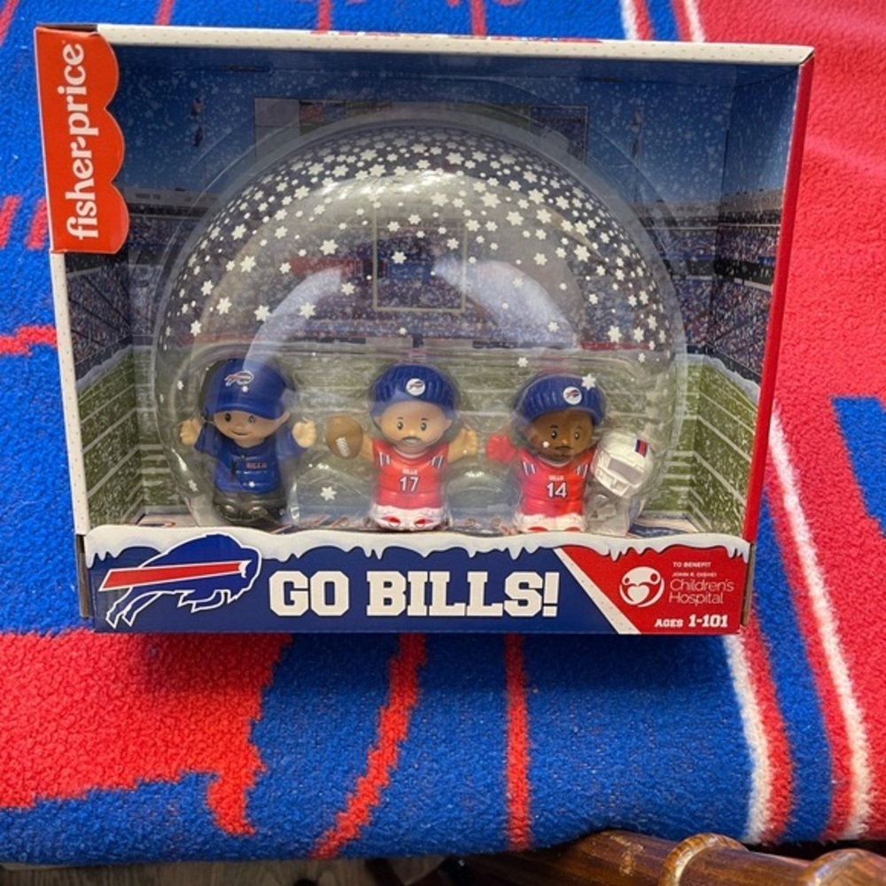 BUFFALO BILLS 2022 Little People Josh Allen, Stefon Diggs, Sean McDermot…